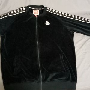 Black kappa jacket